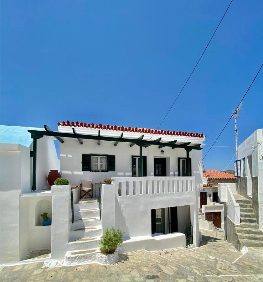 Cycladic Maisonette Kythnos Bagian luar foto