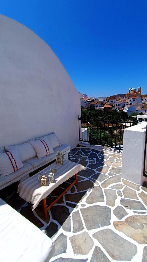 Cycladic Maisonette Kythnos Bagian luar foto