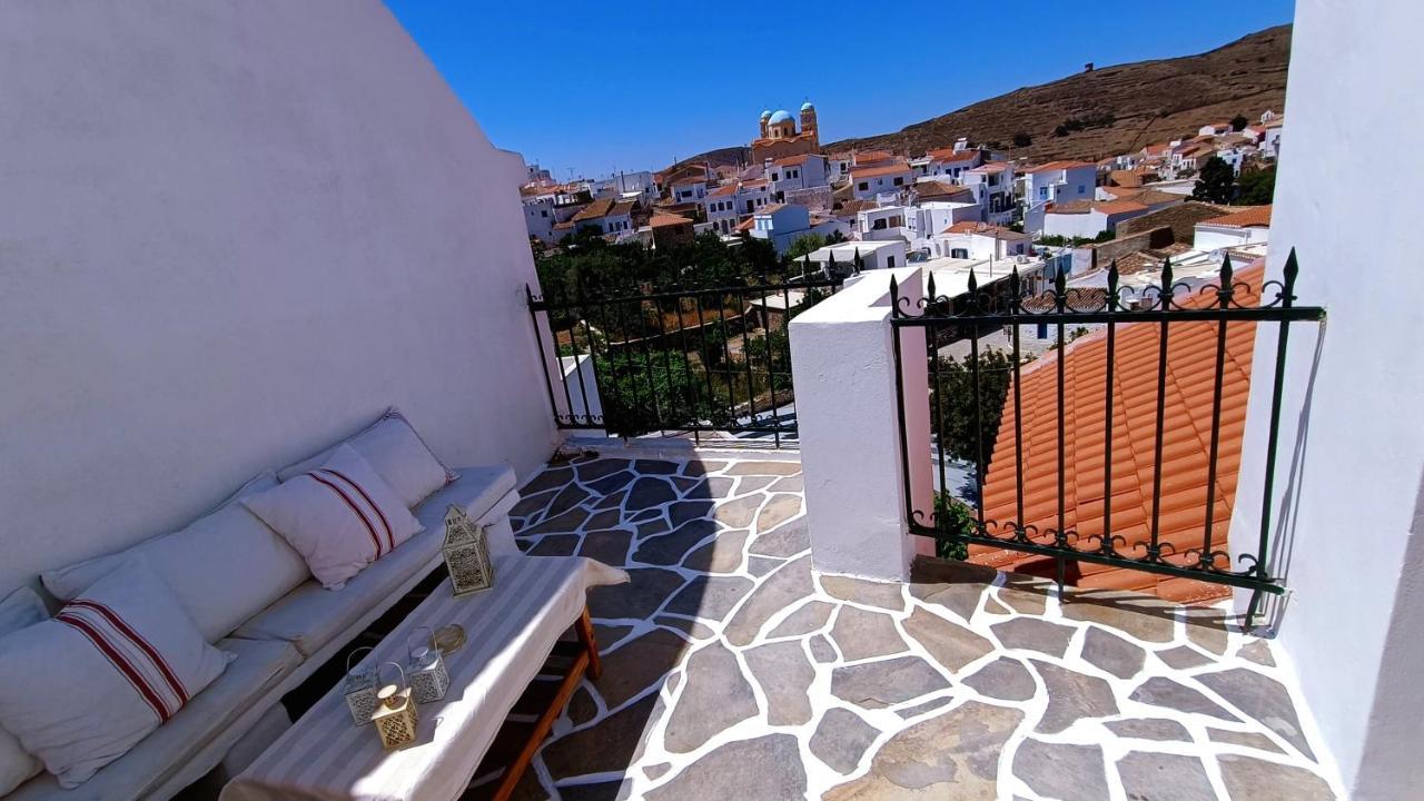 Cycladic Maisonette Kythnos Bagian luar foto